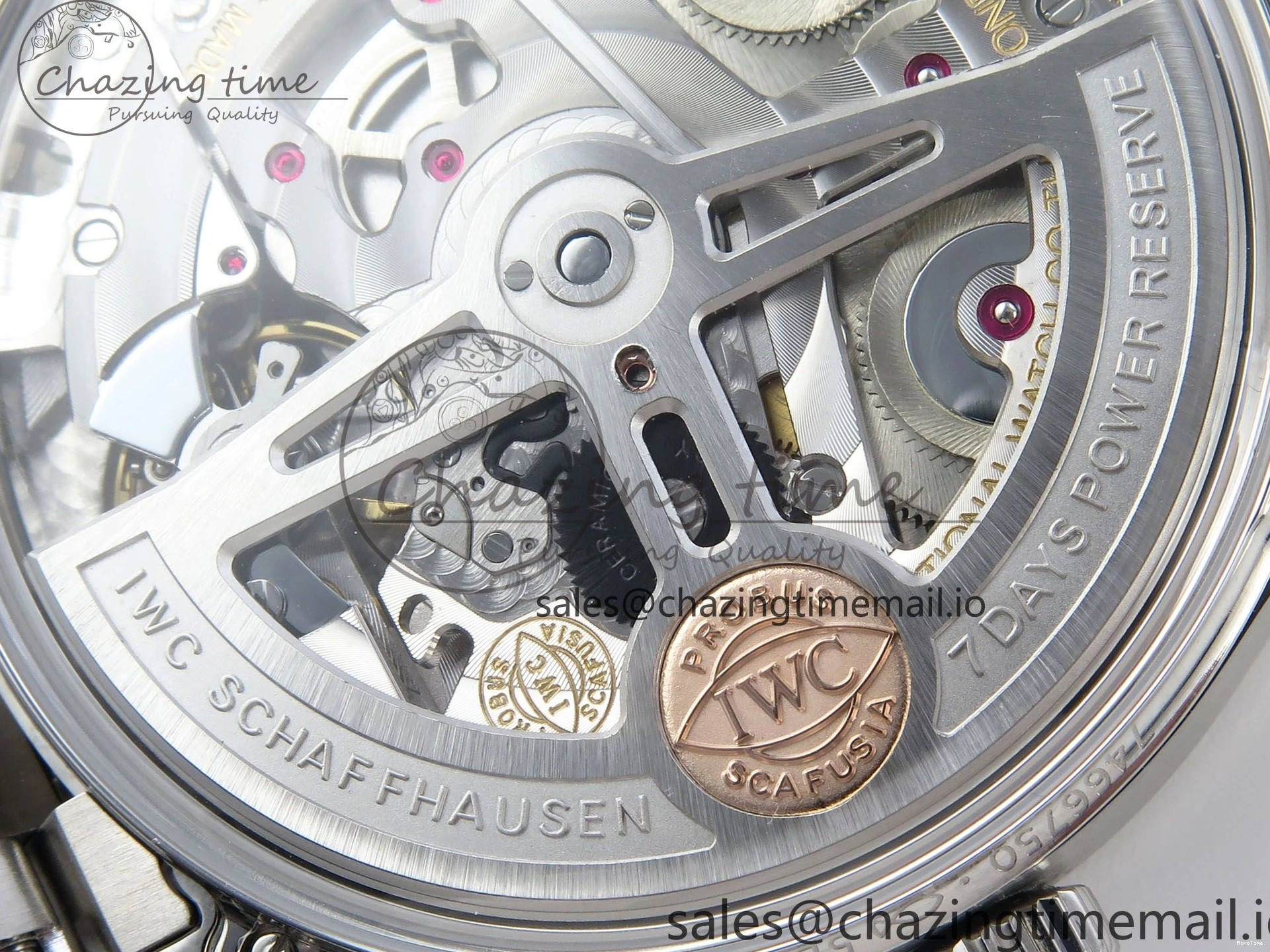 MIROTIME 0111 Portugieser Auto IWC0562E APSF 1:1 Best Edition Blue Dial on SS Bracelet A Timeless 6997